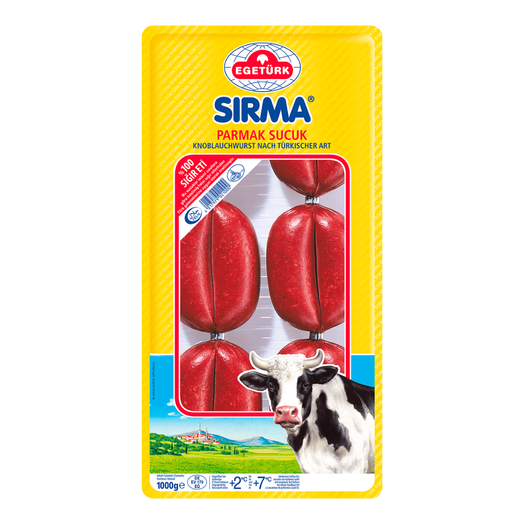 Egetürk Sirma Parmak Sucuk 1000g