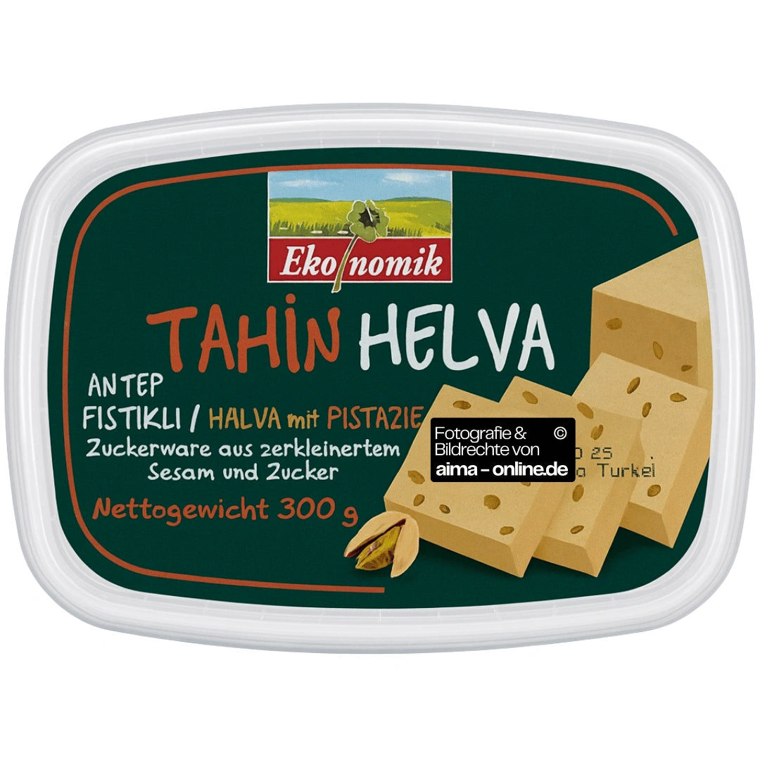 Ekonomik - Halva mit Pistazie, Antep Fistikli Tahin Helva 300g