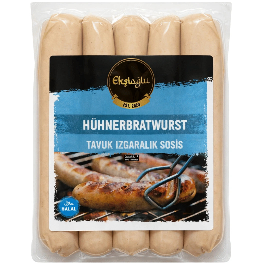 Eksioglu - Hühnerbratwurst, Tavuk Izgaralık Sosis 400g