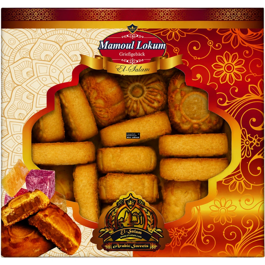 El-Salam - Mamoul-Lokum Grießgebäck 500g