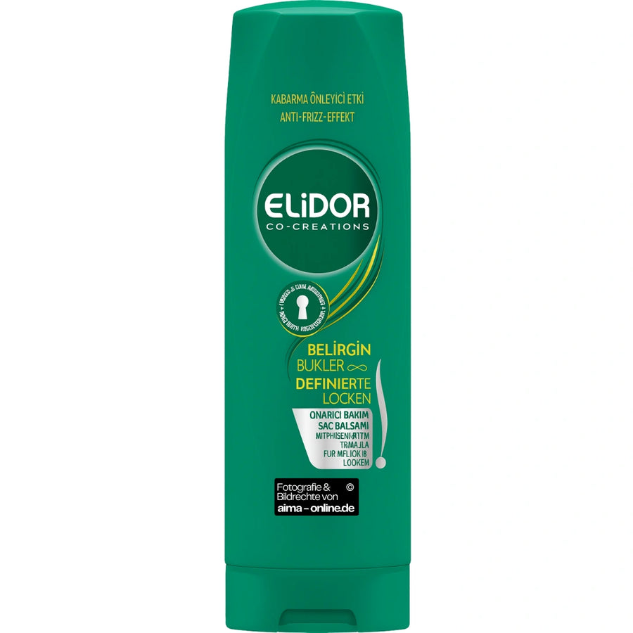 Elidor - Anti-Frizz-Haarspülung für Lockiges, Kivircik Saclar icin Krem 350ml