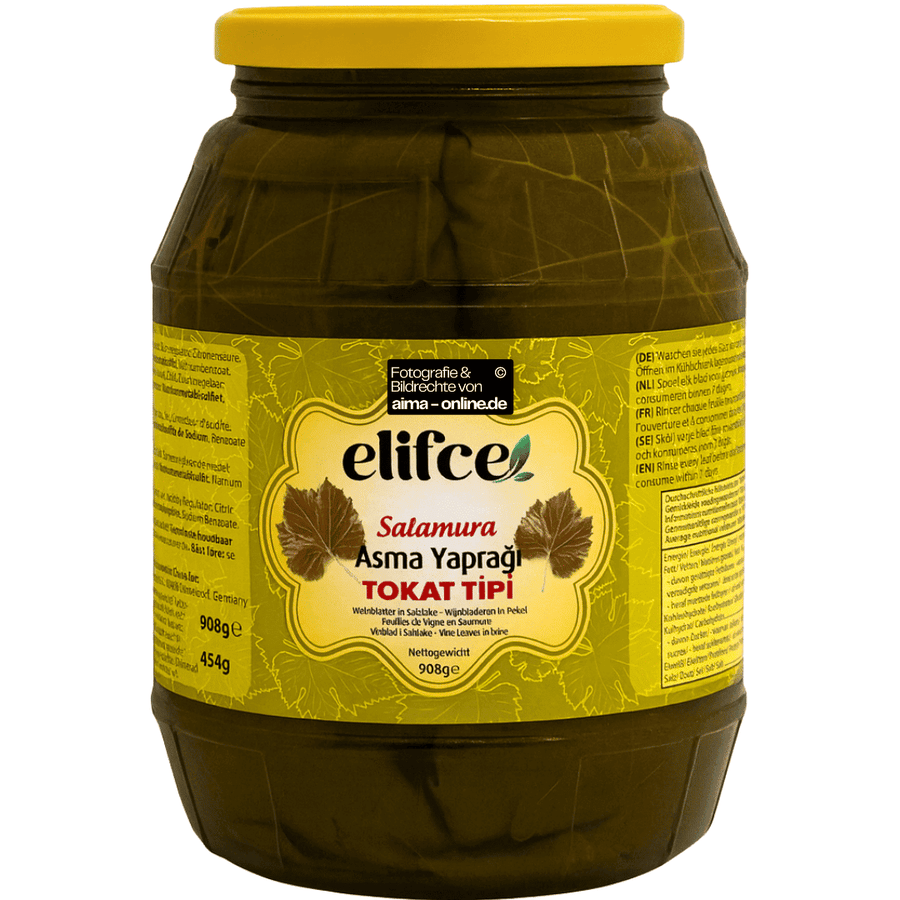 Elifce - Weinblätter in Salzlake, Salamura Asma Yapragi 908g