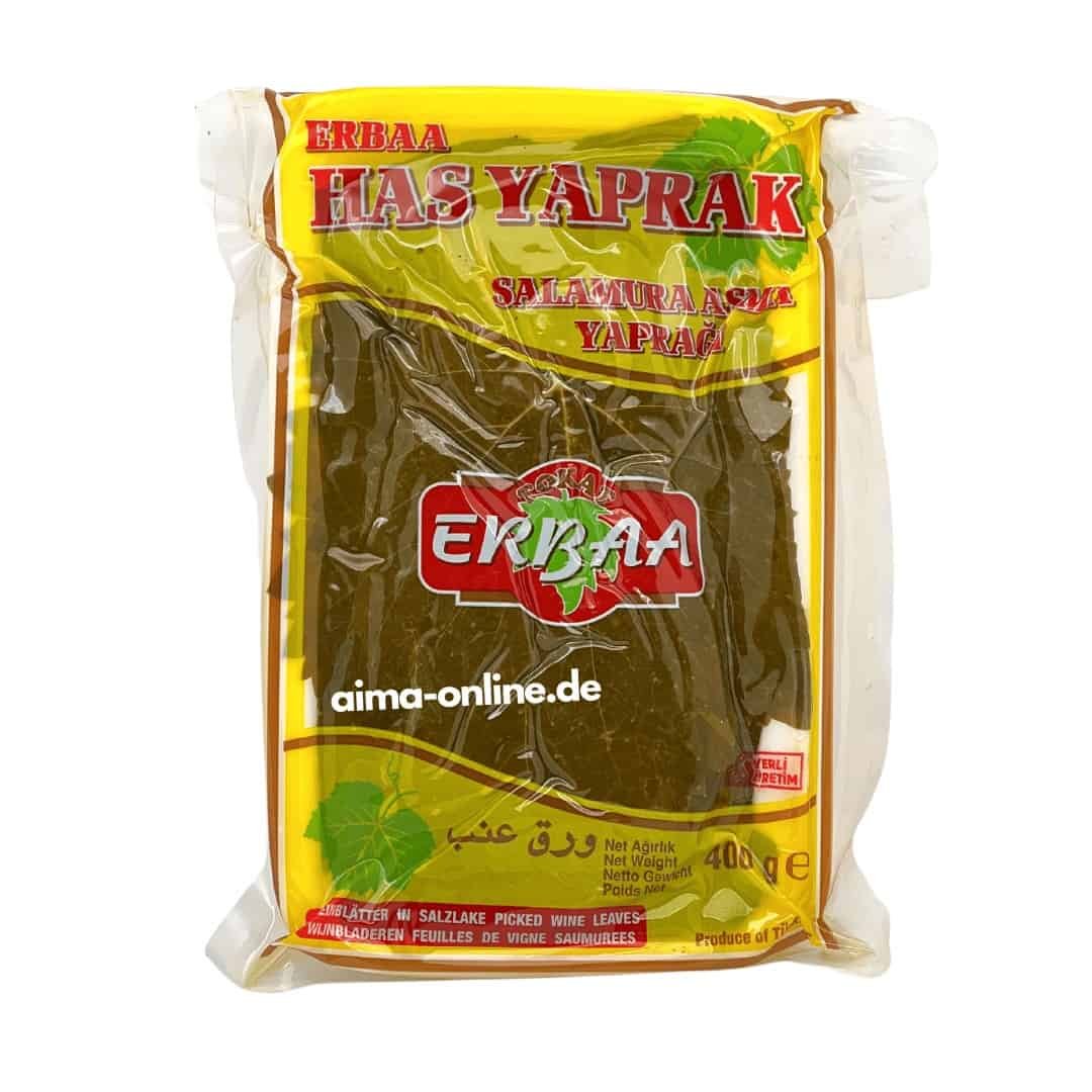 Erbaa Has Yaprak - Salamura üzüm yaprağı 400gr