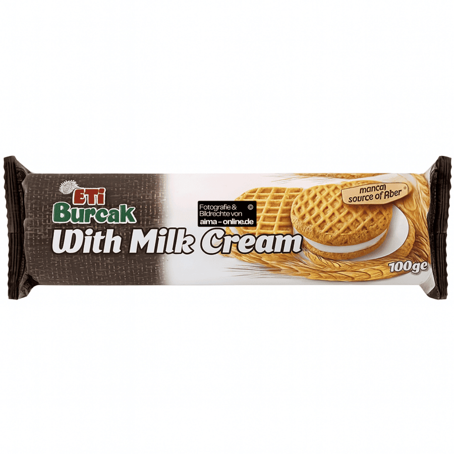 Eti - Burcak, Haferkeks mit Milchcremefüllung 100g