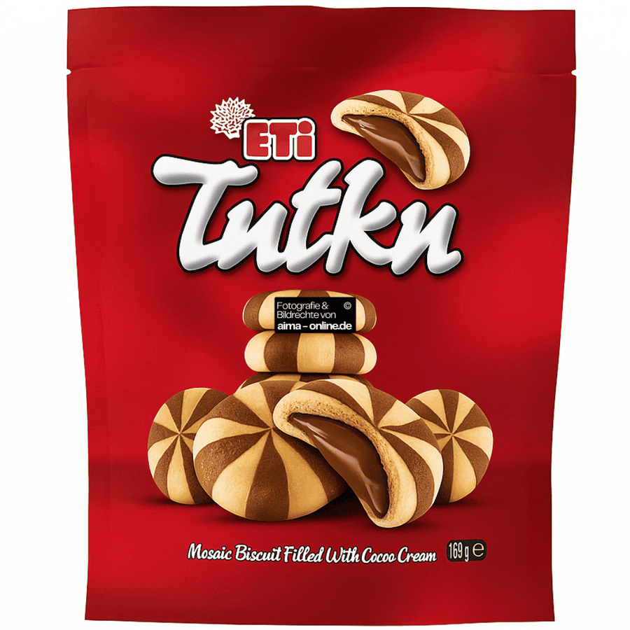 Eti - Tutku Biskuit mit cremiger Schokoladenfüllung 160g