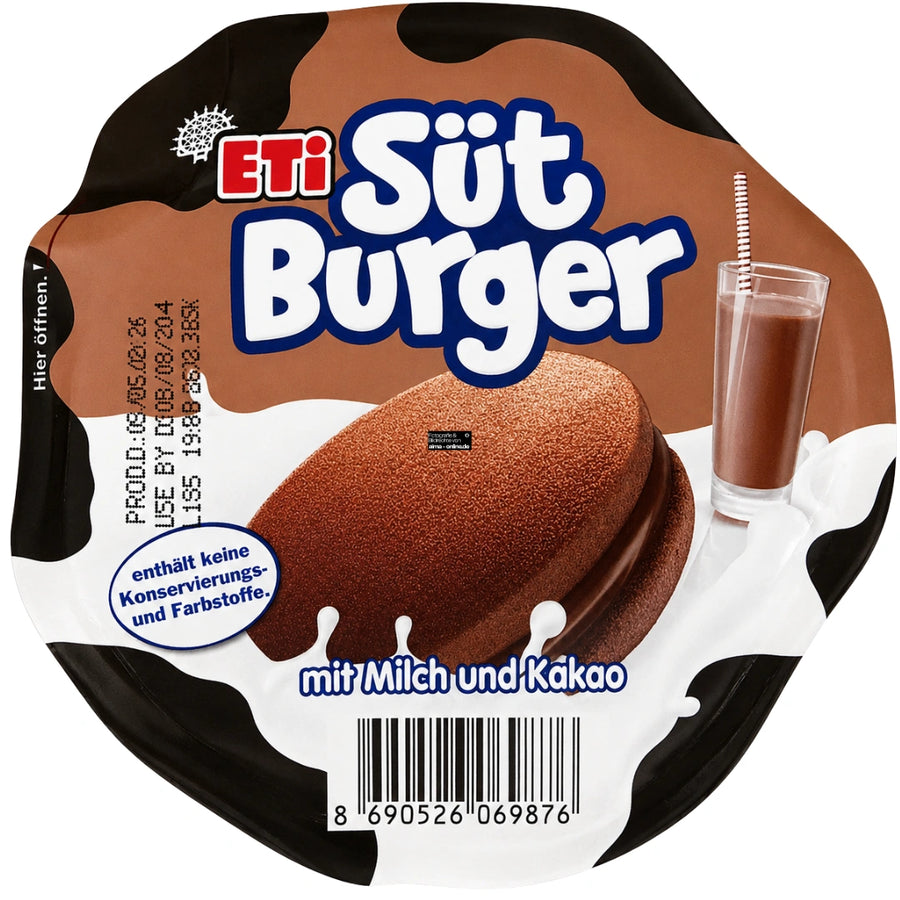 Eti Süt Burger Kakaogeschmack 35g