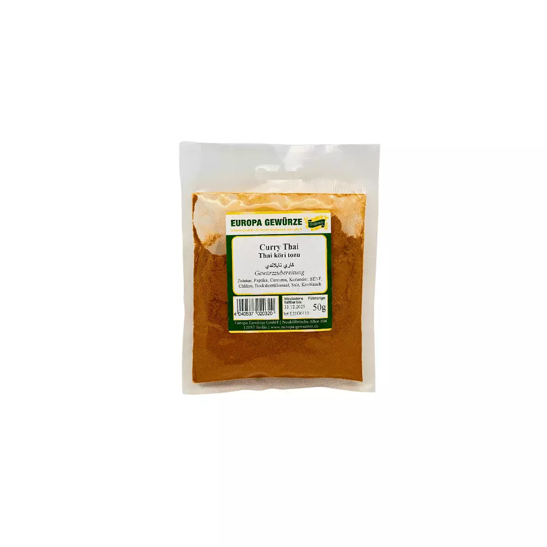 Avrupa Baharatları Curry Thai - Thai kori tozu 50g