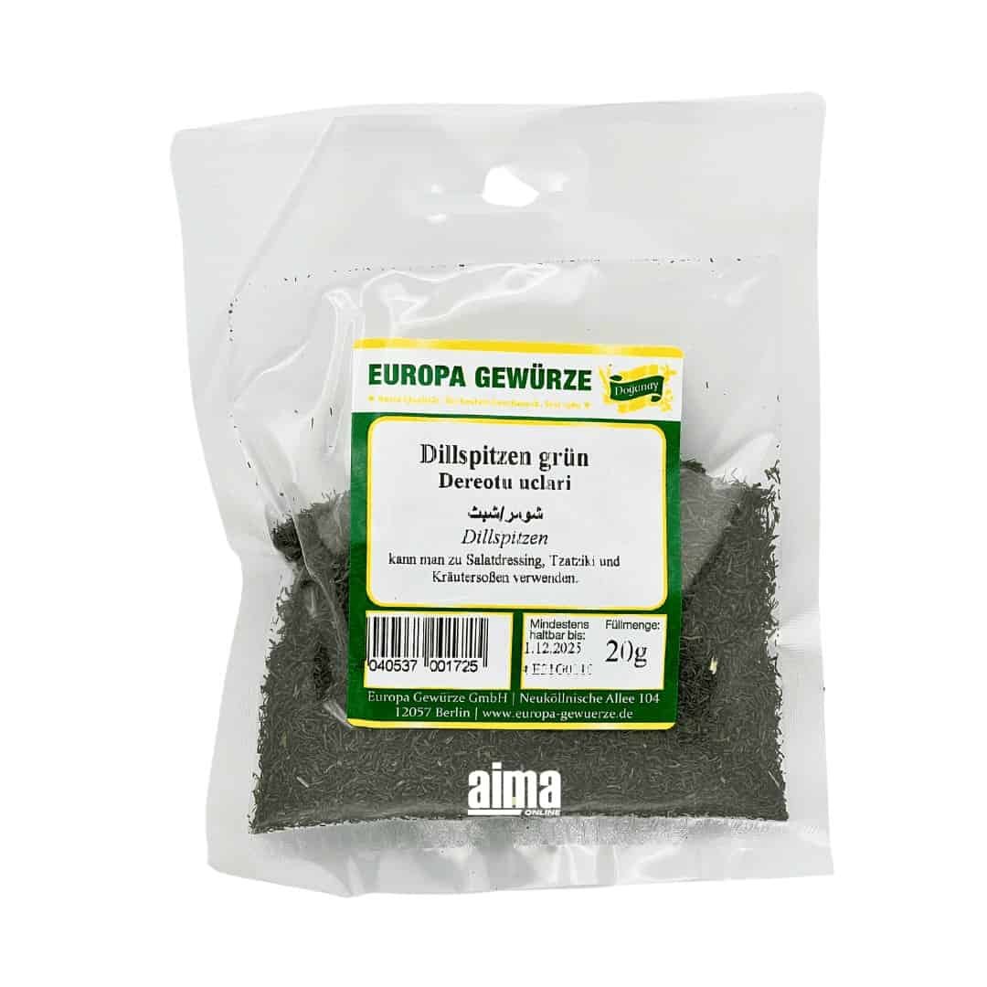 Europa Spices Dereotu Uclari - Dereotu uçları yeşil 20g