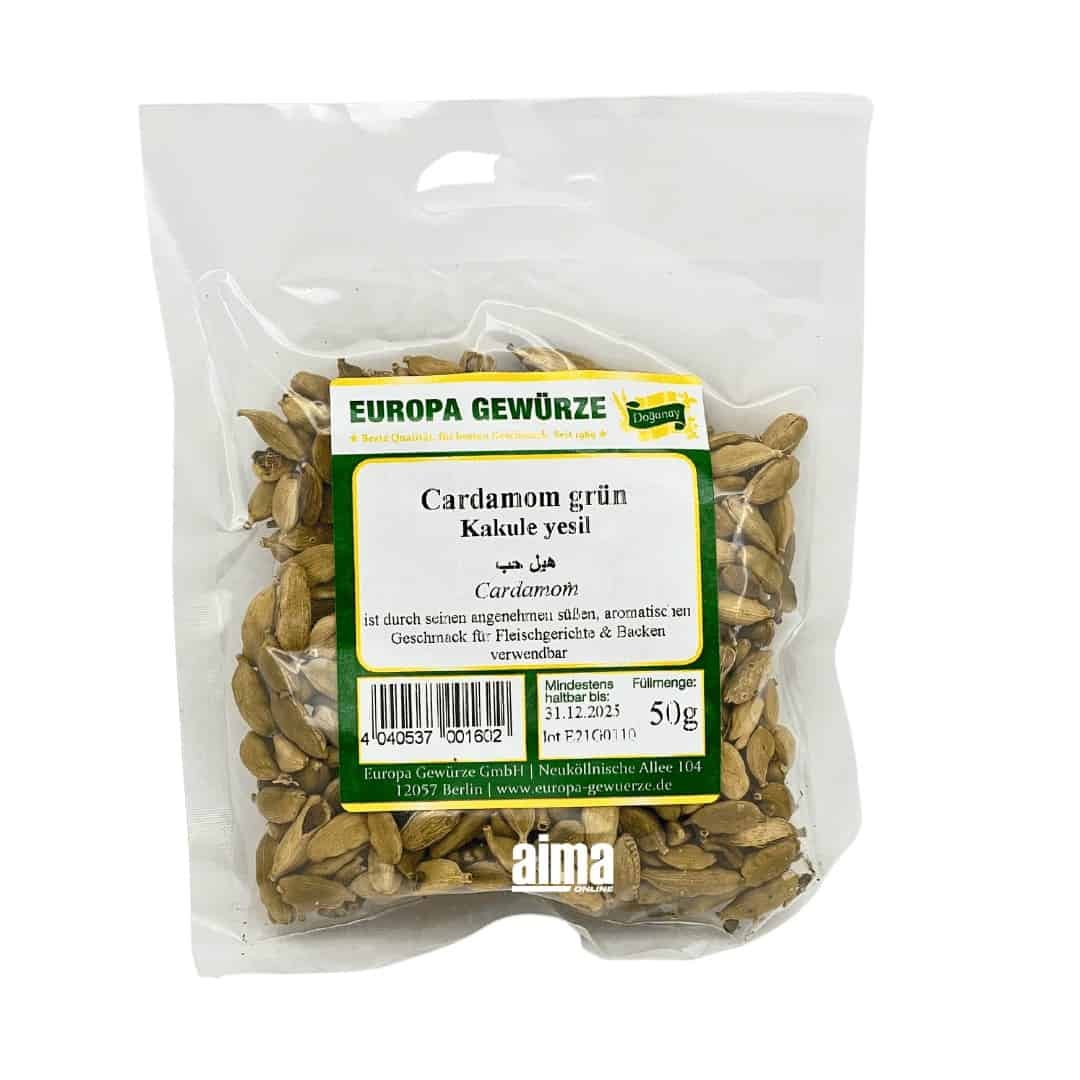 Europa Spices Kakule yeşil - Kakule yeşili 50g