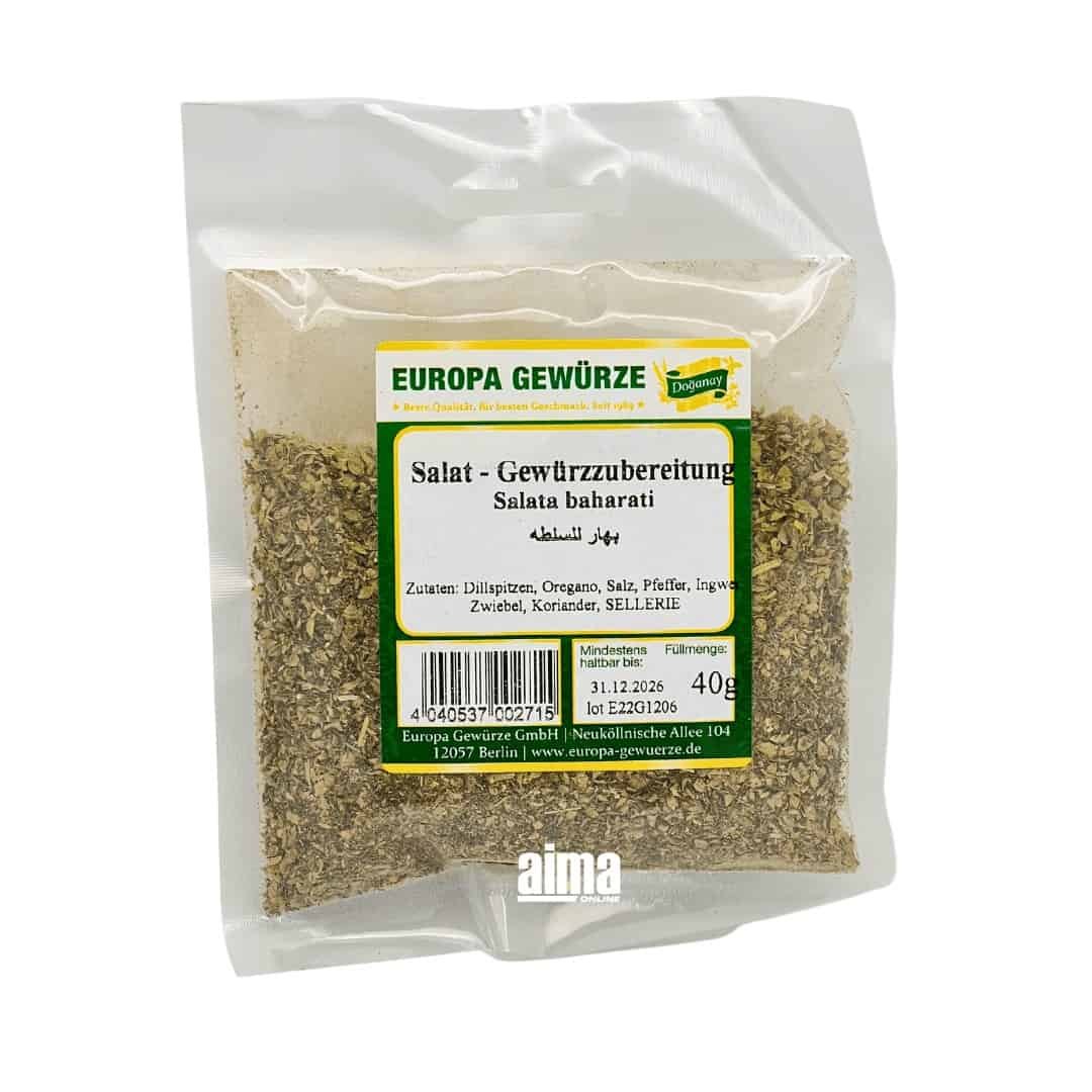 Europa Spices Salata Baharati - salata baharatı hazırlığı 40g