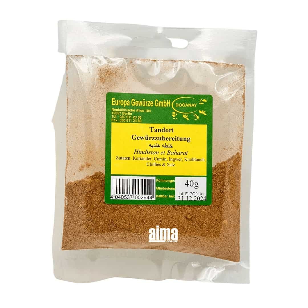 Europa Spices - Tandori baharatı hazırlığı 40g