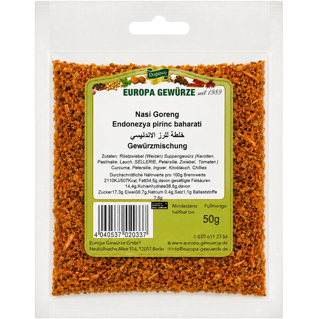 Europa Gewürze Nasi Goreng - Endonezya Pirinc Baharati 50g