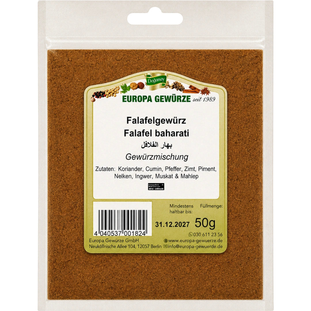 Europa Gewürze Falafelgewürz - Falafel baharatı 50g