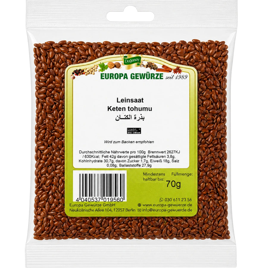 Europa Gewürze Leinsaat - Keten tohumu 70g