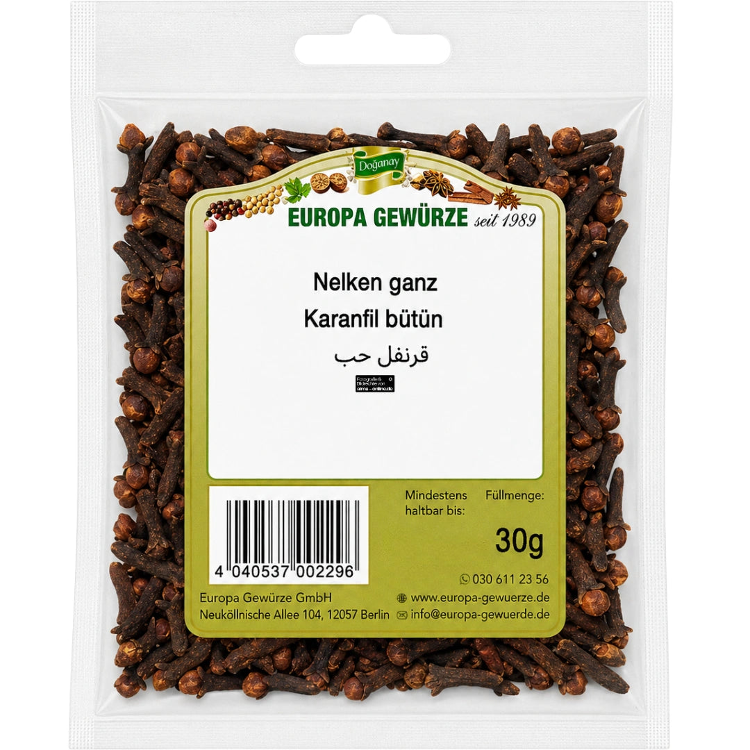 Europa Gewürze Nelken ganz - Karanfil bütün 30g