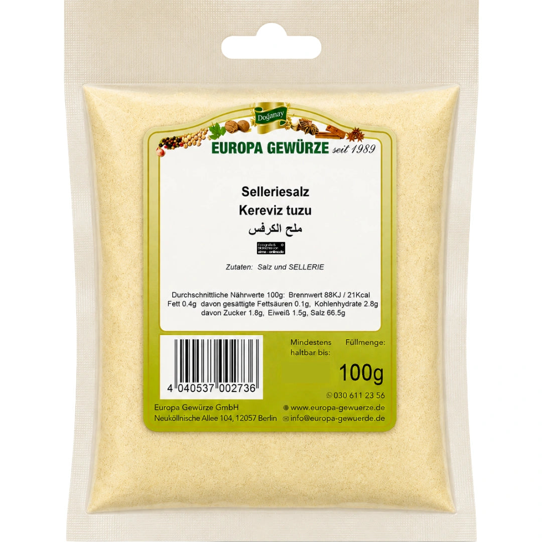 Europa Gewürze Selleriesalz - Kereviz tuzu 100g