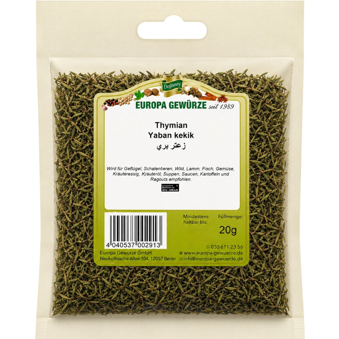 Europa Gewürze Thymian - Yaban Kekik 20g
