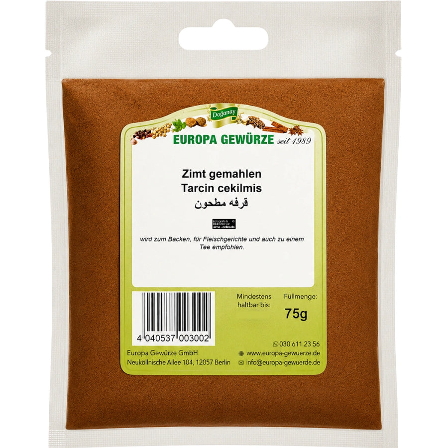 Europa Gewürze Zimt gemahlen - Tarçın çekilmiş 75g