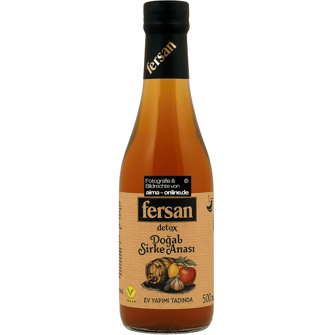 Fersan - Apfelessig mit Essigmutter, Dogal Sirke 500ml