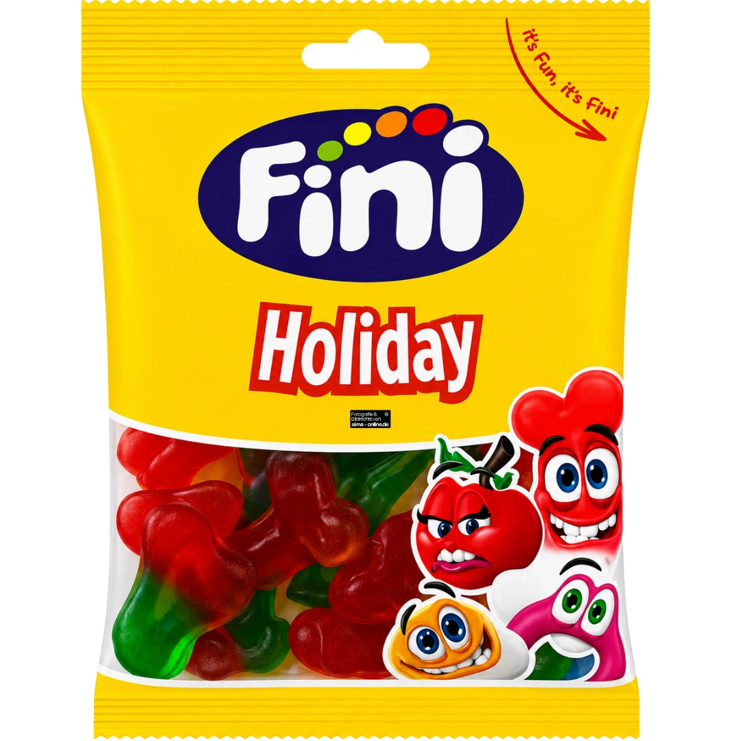 Fini - Holiday Doppelkirschen 75g