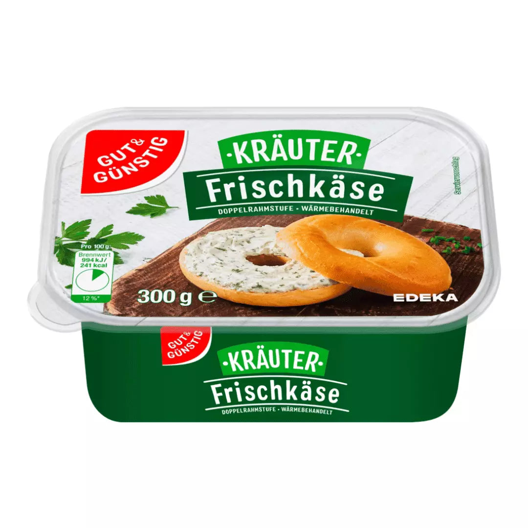 Gut & Günstig Frischkäse mit Kräutern 300g