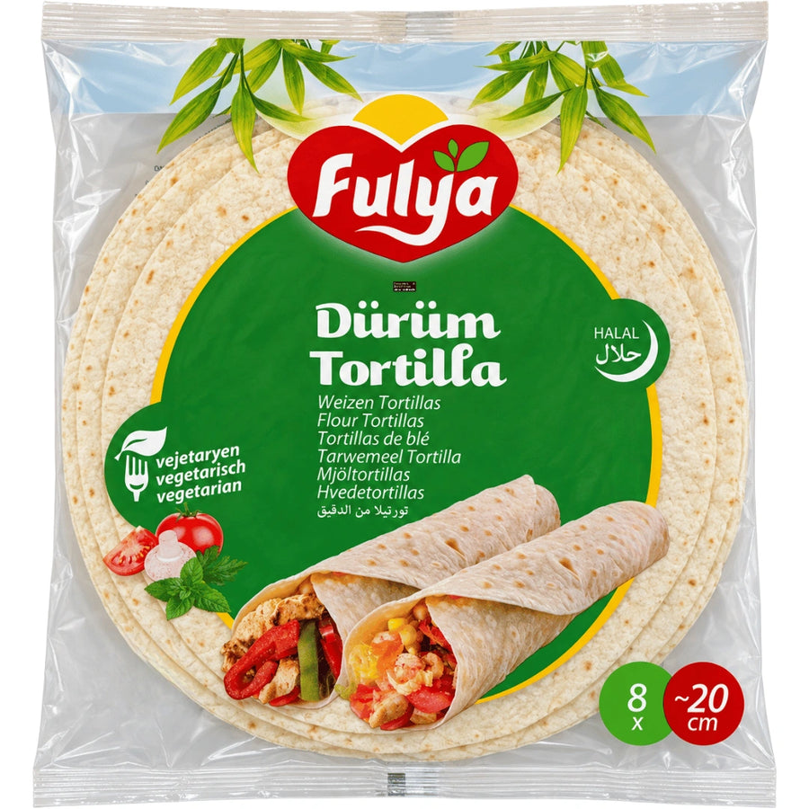 Fulya - Dürüm Tortillas, 8 Stück ca. 20cm 320g