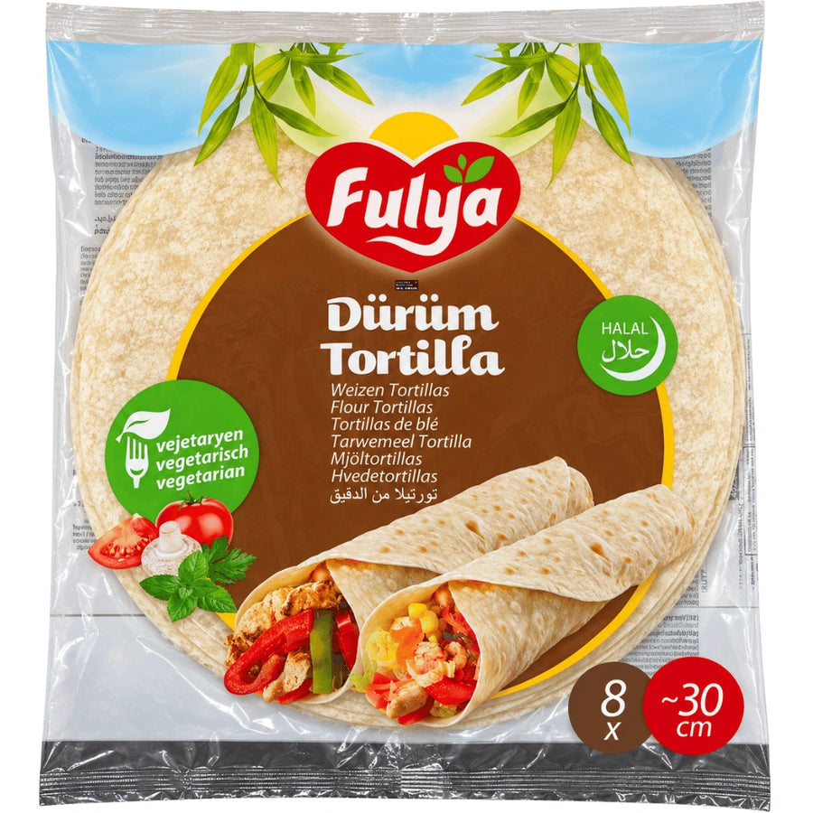 Fulya - Dürüm Tortilla, 8 Stück ca. 30cm 720g