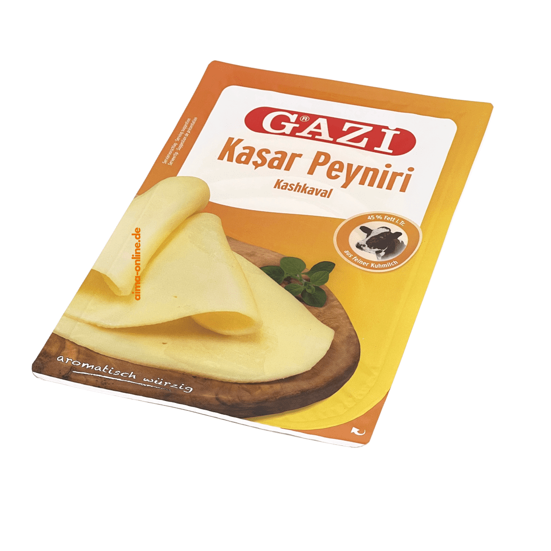 Gazi Kasar Kaşar peyniri yarı sert 125gr