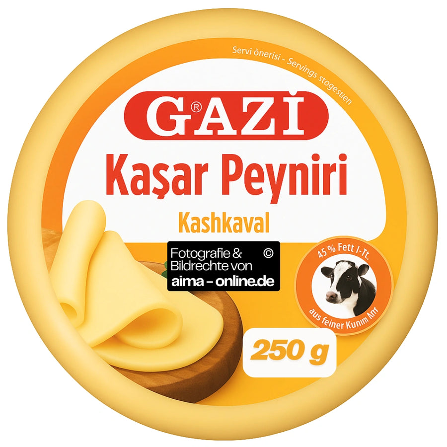 Gazi - Kashkaval, Kasar Peyniri 250g