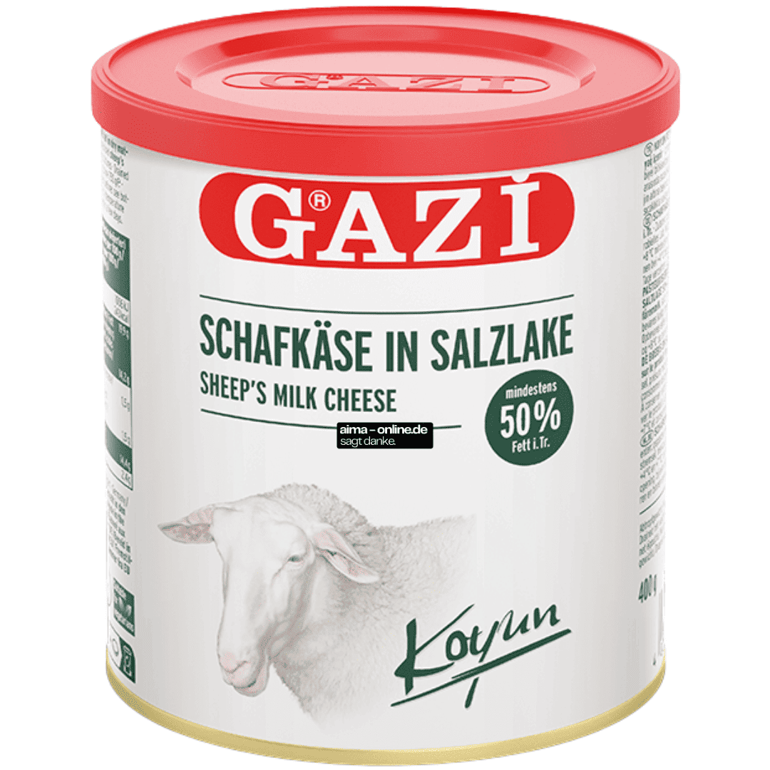 Gazi Schafskäse in Salzlake 50% Fett 400g