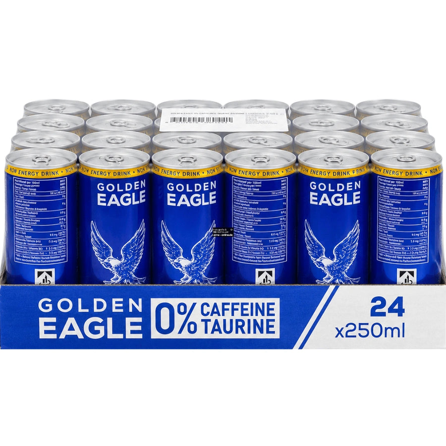 Golden Eagle - Erfrischungsgetränk ohne Koffein und Taurin 24×250ml