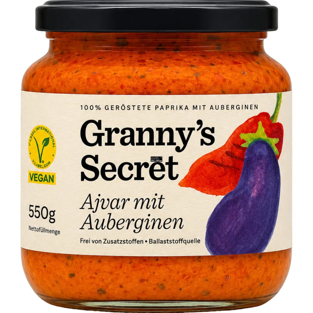 Granny‘s Secret - Ajvar mit Auberginen 550g