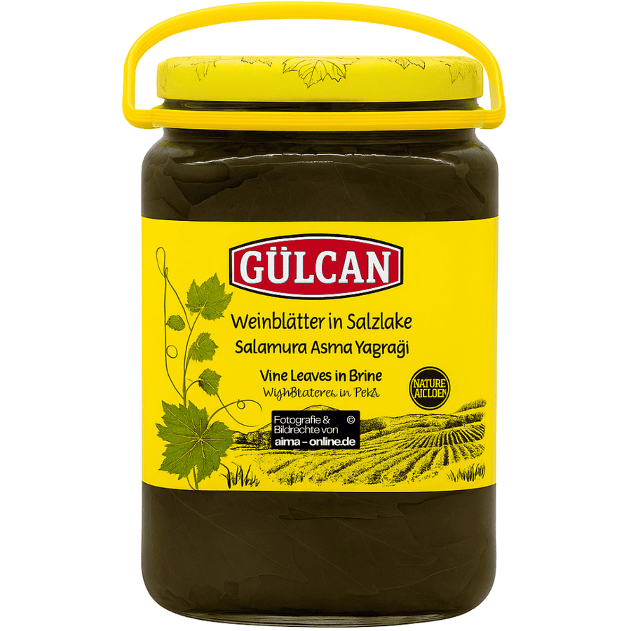 Gülcan - Weinblätter in Salzlake, Salamura Asma Yapragi 1500g