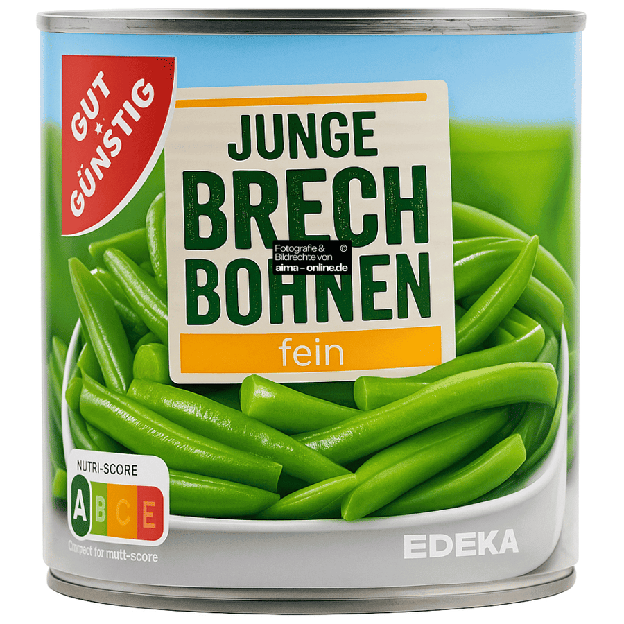 Gut & Günstig - Junge Brechbohnen fein 800g