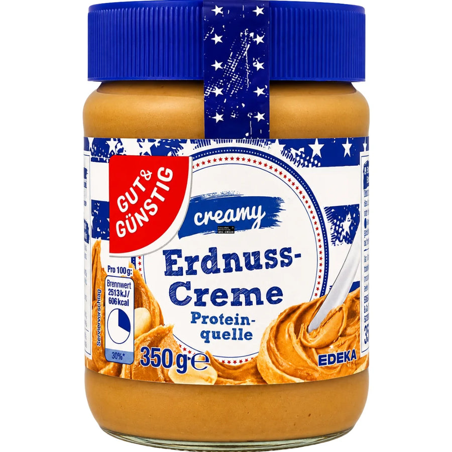 Gut & Günstig - Creamy Erdnuss Creme 350g