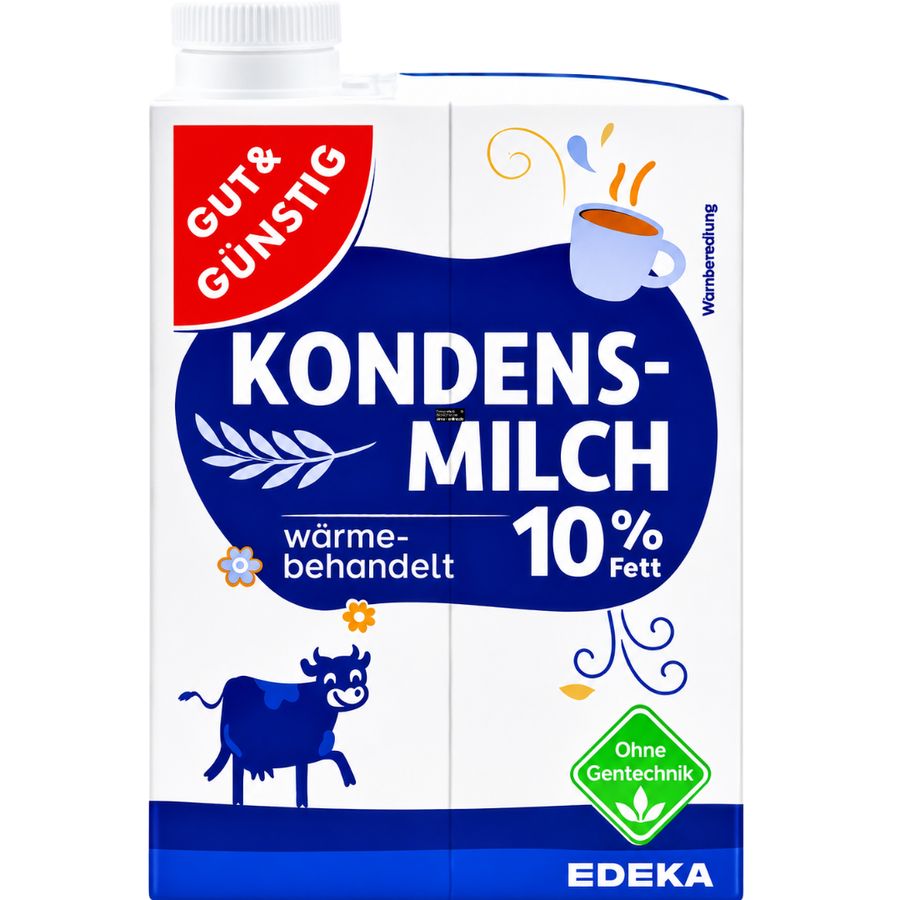 Gut & Günstig - Kondensmilch 10% fett 340g