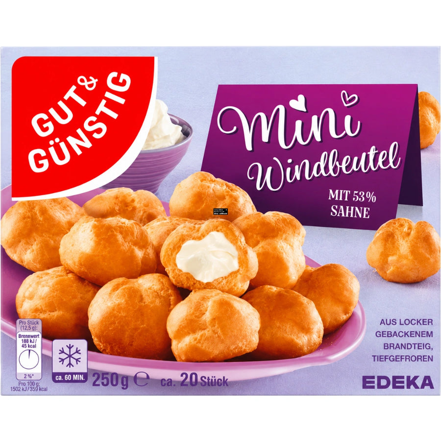 Gut & Günstig Mini-Windbeutel 250g
