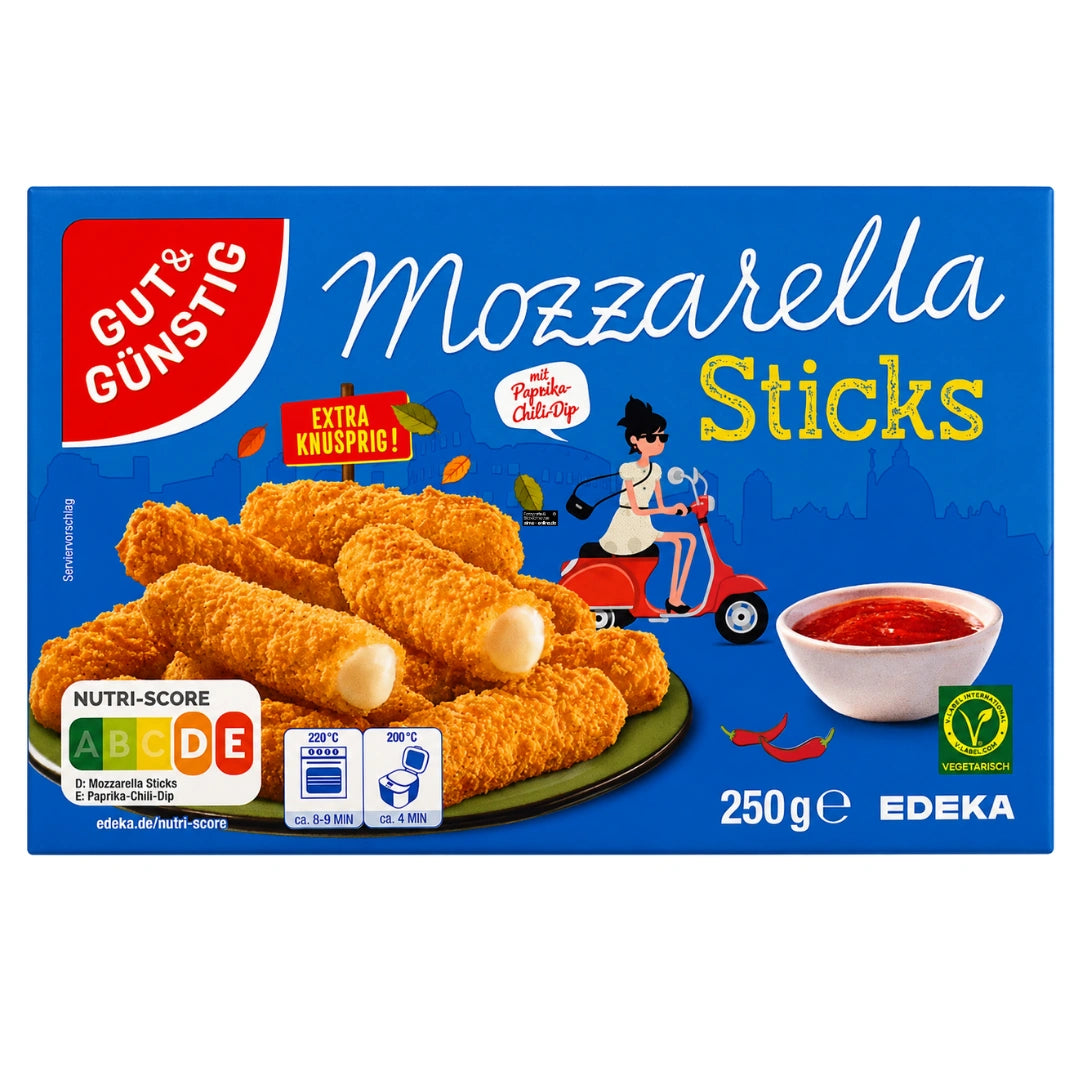 Gut & Günstig Mozarella Sticks 250g