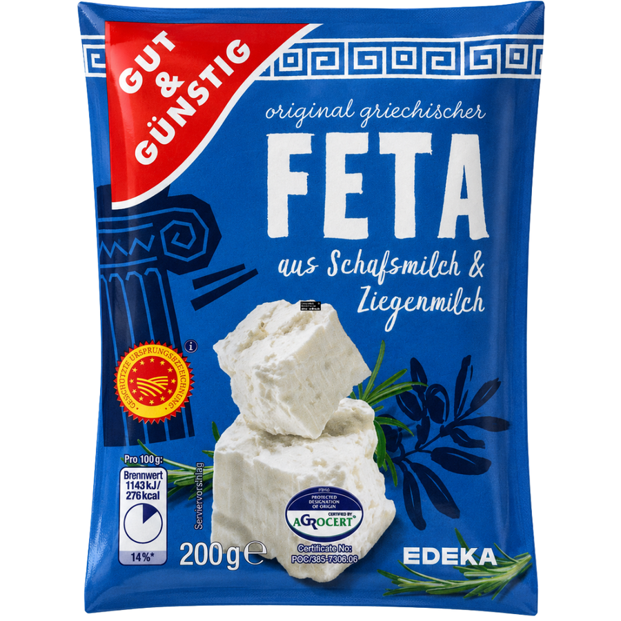 Gut & Günstig Original griechischer Feta 200g