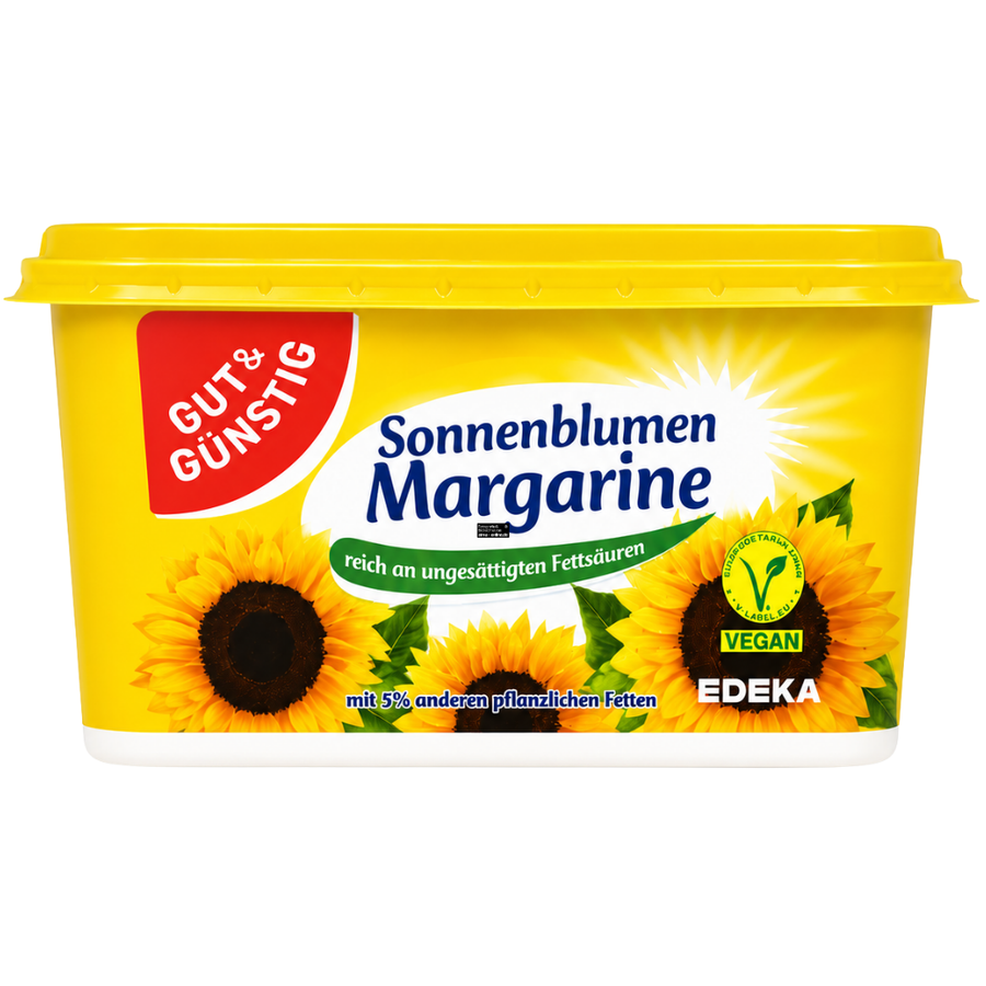 Gut & Günstig Sonnenblumenmargarine 500g