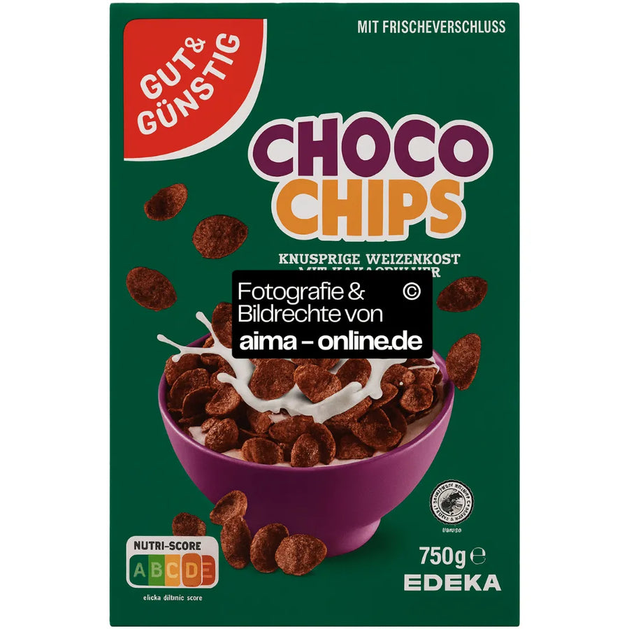 Gut & Günstig Choco Chips 750g