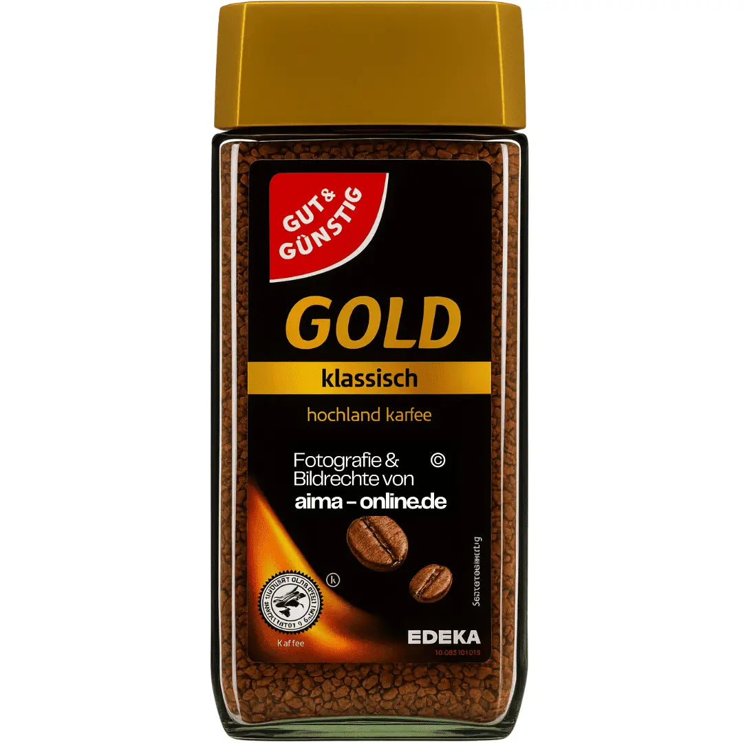 Gut & Günstig- Gold Klassich Bohnenkaffee 100g