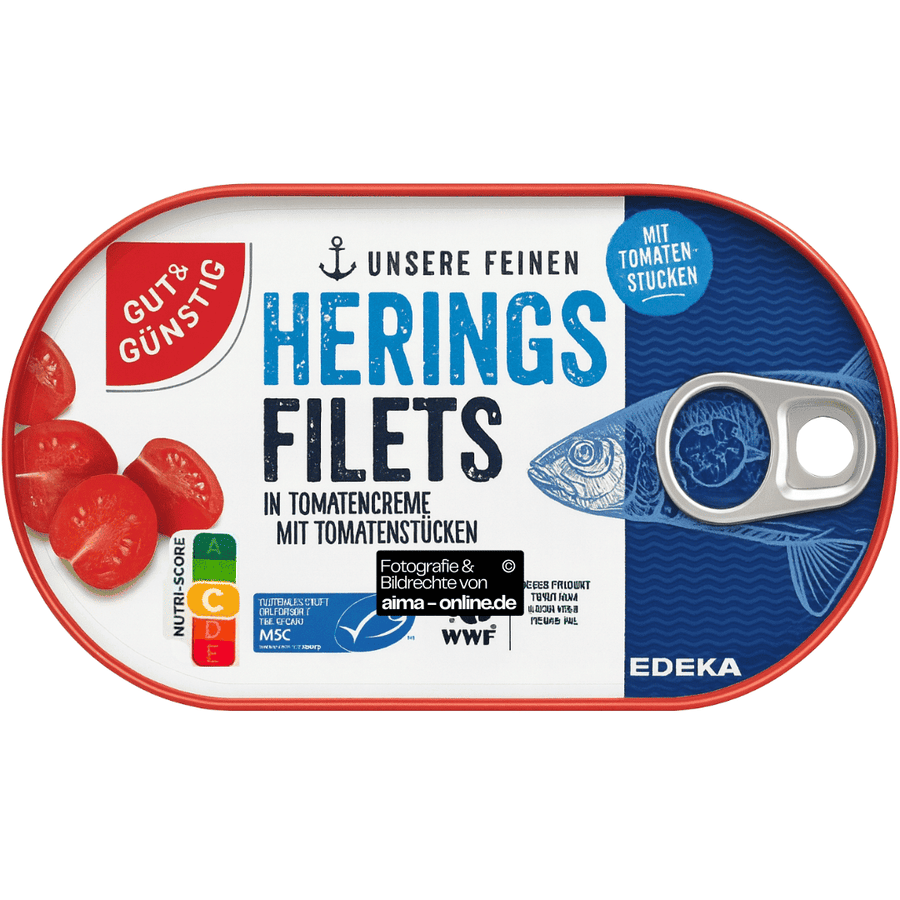 Gut & Günstig - Heringsfilets in Tomatencreme 200g