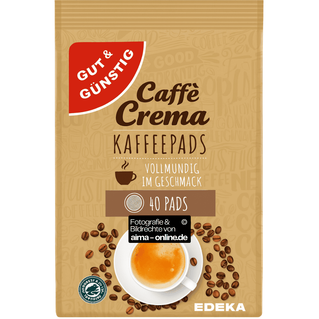 Gut & Günstig - Kaffeepads 40er Caffe Crema 280g