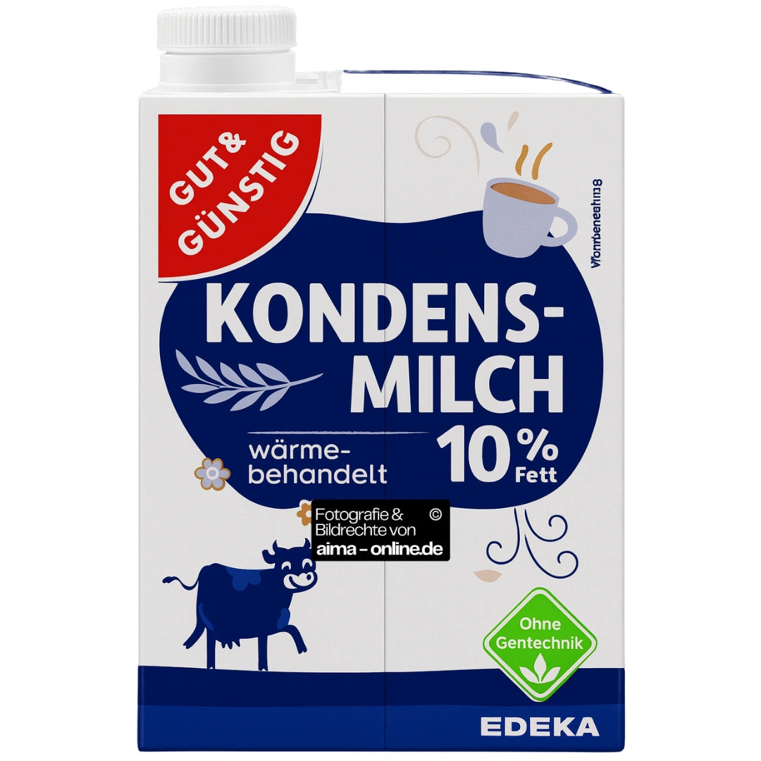 Gut & Günstig - Kondensmilch 10% mit Schraubverschluss 340g