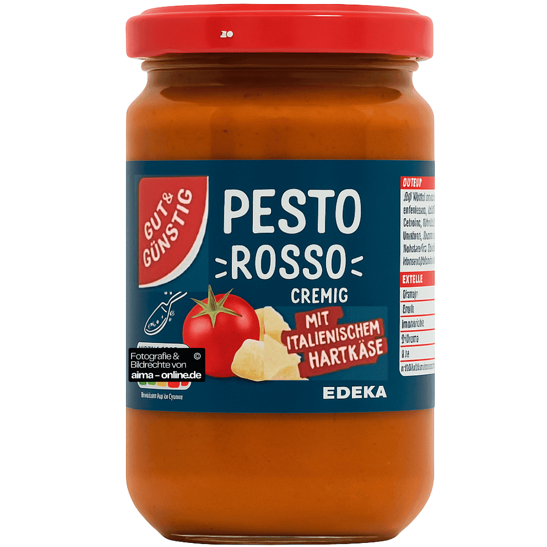 Gut & Günstig - Pesto Rosso Cremig mit Italienischem Hartkäse 190g