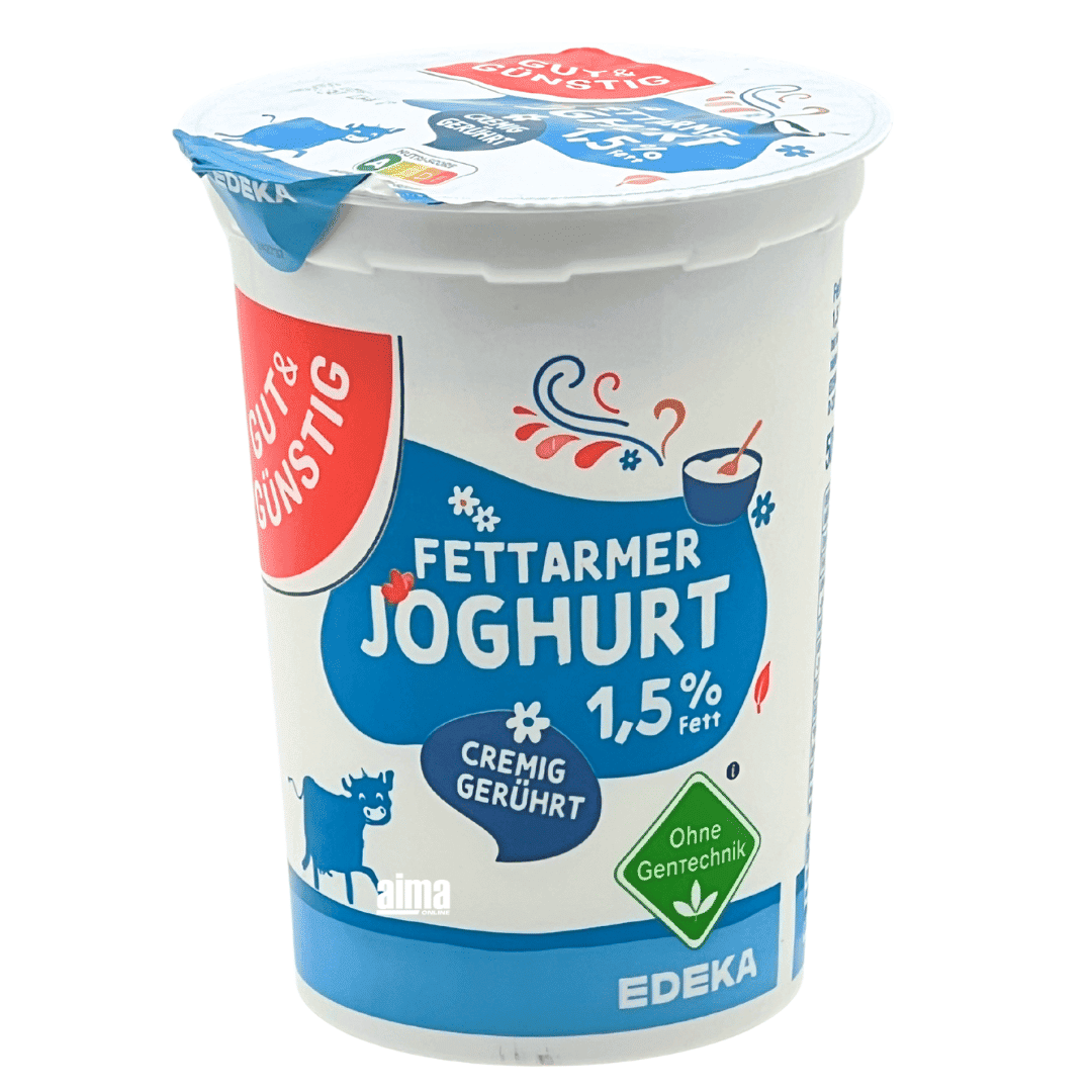 Gut und Günstig fettarmer Joghurt 1,5%