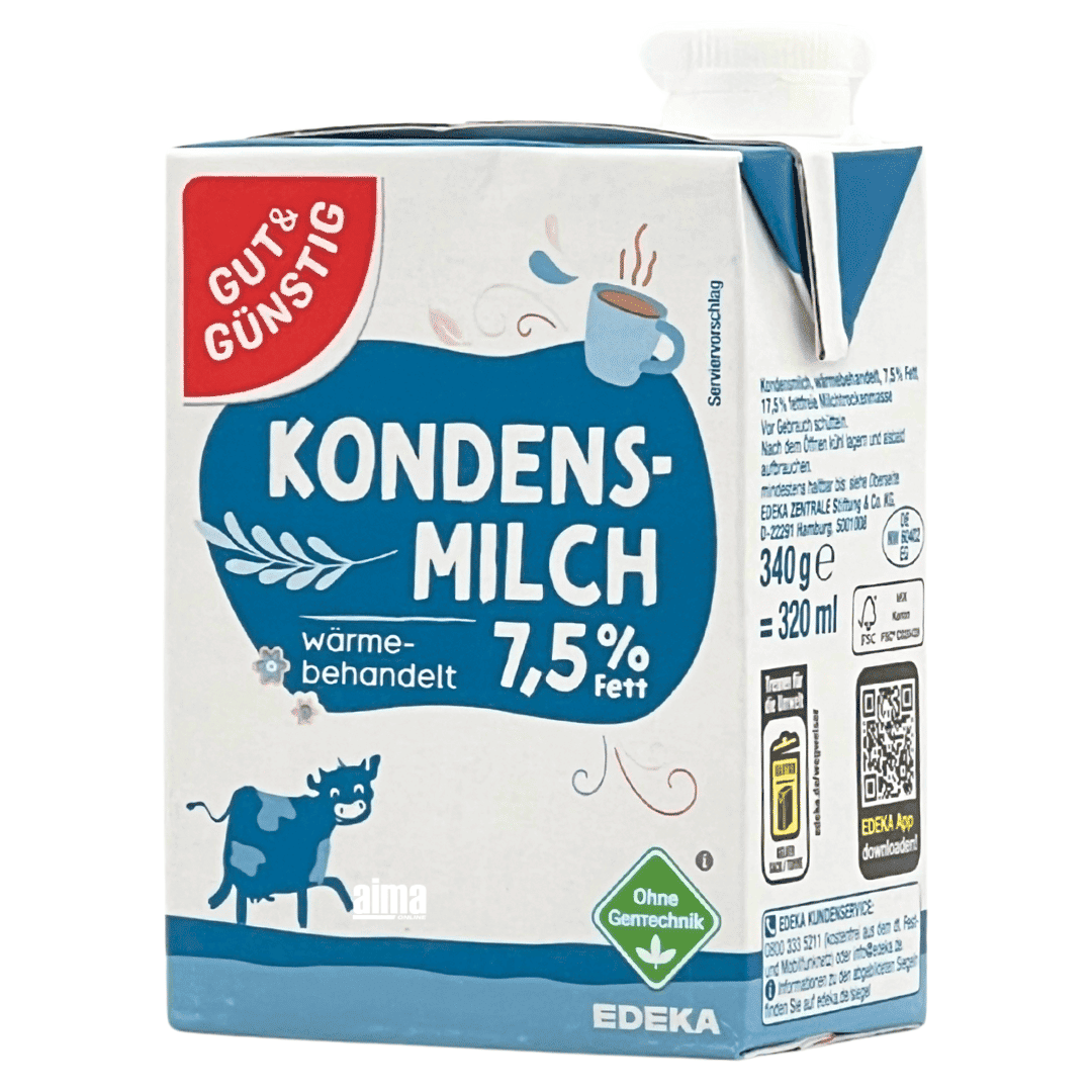 Gut und Günstig Kondensmilch 7,5% Fett