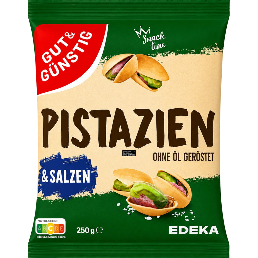 Gut & Günstig - Pistazien geröstet & gesalzen 250g