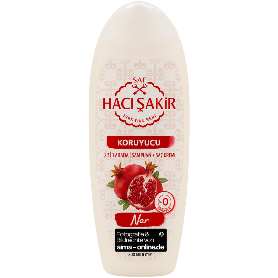 Haci Sakir Sampuan Nar - Shampoo mit Granatapfelduft 500ml